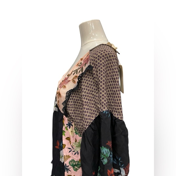 NWT Anthropologie Let Me Be Debra Floral Midi Dress Size MP Small Petite - Picture 7 of 15